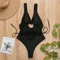 Ženski kupaći kostimi Tummy Control Plus size Coleit CoverUp bandeau zavoj bikini set push-up brazilski