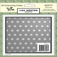 LISA HORTON - TAT CRAFT Place Dotty 3D reljefna mapa