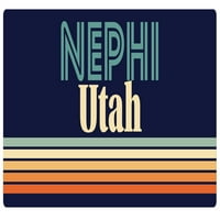 Nephi Utah vinil naljepnica za naljepnicu Retro dizajn
