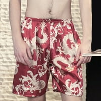 YieVot svilene pidžame za muškarce Hlače kratke hlače Summer Clearence Man's Decor Home Ledene svilene