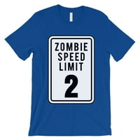 Zombie brzina brzine Muške kraljevske plave majice