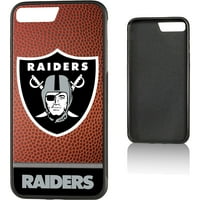 Las Vegas Raiders iPhone Bump Case sa fudbalskim dizajnom
