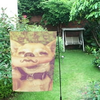 Slatka Chihuahua Garden zastava za popločani dio dvorišta, travnjaka i vrta