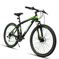 Feildoo 26 MTB brdski bicikl, hardtail bicikl za muške žene, aluminijski okvir, 17 okvir, puni vilica