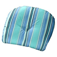 Izvor jastuka u. Striped Sunbrella stolica za povratak Jastuk