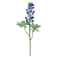 27 Svileni plavi blok za cvijeće -Blue