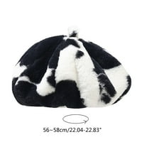 Peščana vuna široka rub fedora kapa s kožnim hat berdom beretkama b