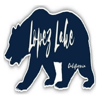 Lopez jezero California Suvenir Vinil naljepnica za naljepnicu