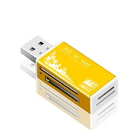 TSSuoun Color nasumični laptop aluminijumska MS TF memorijska kartica Sve u USB 2. Čitač kartica
