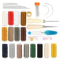 Kožni popravak šivaćih kompleta, kožni komplet alata, izdržljiv za DIY šivanje