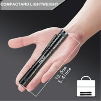 LED svjetiljka Penlight lumens ručni olovka za ručni olovka za baterija, napaja 2AAA baterija