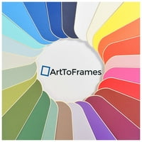 ArttoFrames 9x31 Sandpiper Custom Mat za okvir za slike sa otvorom za 5x27 fotografije. Samo mat, okvir