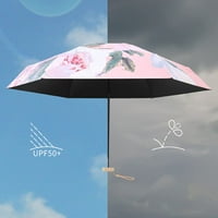 KokoPountni kišobrani za kišni kišobran Putni kišobran Kompaktni kišobran mali kišobran Prijenosni obrnuti
