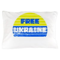 Cafeprespress - Besplatno Ukrajina - jastučni jastuk standardne veličine, 20 x30 jastuk, jedinstveni