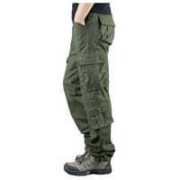 Muški čvrsti multi-džepni pantalone za hlače na otvorenom na otvorenom