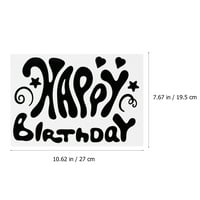 Kreativni rođendan Baloon naljepnice Birthday Party naljepnice Decor naljepnice