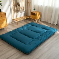 Futon Madrac japanski podni madrac zadesio futron jastučić za spavanje, bluestone, dvostruka veličina