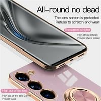 za Samsung Galaxy S Ultra Slim Case Engleski okvir okvira Sve inclusive zaštite sočiva Metalni držač