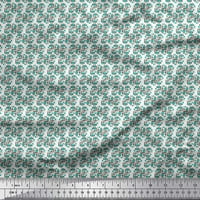 Soimoi Rayon tkanina točka i kvadratna kosinja štampana tkanina od dvorišta široka