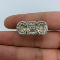10K 14K CEO Naziv ploče Diamond Ring Ring