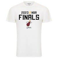 Unise Sportiqe White Miami Heat NBA finale Bingham Premium majica