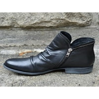 Welliumy Womber Block Heel Boot casual čizme Okrugli plijesni cipele na otvorenom, zimske cipele Zim