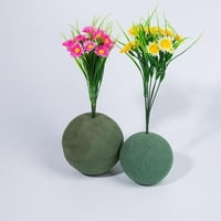 Okrugla zelena mokri pjena Ball DIY cvjetni poklopac za ukrašavanje
