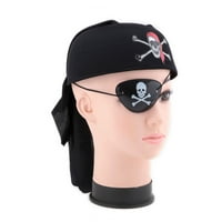 Halloween Bandana Hat Pirate Headwrap uzorak lubanje za muškarce Žene Cosplay party zalihe