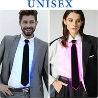 LED kravata Light Tie Glow Light TIE Neon LED veze LED svjetlosne kravate Cool Novelty Tie za zabavu