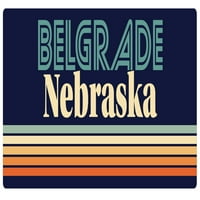 Beograd Nebraska vinil naljepnica za naljepnicu Retro dizajn