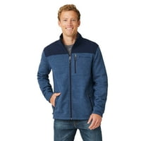 Besplatna zemlja Muška frore II džemper Fleece Jacket Cool Blue XXL