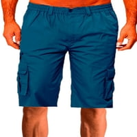 Avamo Muške kratke hlače Srednja struka Dno zipper Ljetne kratke hlače Muškarci Leisure Beach odjeća