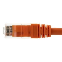 Navepoint Ethernet Patch kabel CAT6A, UTP, 24AWG, Ft, Pack, Narančasta