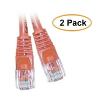EDRAGON CAT5E Orangenet Crossover Crossover kabel, bezobzirna oblikovana čizma, stopala, pakovanje