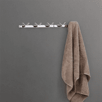 16in Hotel za kupatilo ručnik s kaputima Kuka na zidu oblikovanu vešalicu V-u obliku ručnika u obliku