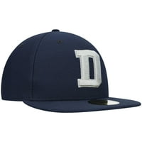 Muškarska nova era mornarica Dallas Cowboys trener D 59fifty ugrađeni šešir