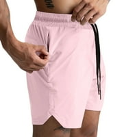 Wofedyo muški kratke hlače Fitness Ljetna boja Duksevi Ležerne kratke hlače Muška omladina Čvrsti tekući