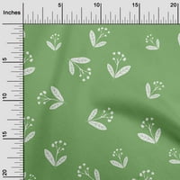 Onuone poliesterske spande zelene tkanine cvjetni prekrivajući pribor Ispiši šivanje tkanine sa dvorištem