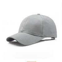 Clear ispod $ hat pamučna lagana ploča Čvrsta boja bejzbol kape za muškarce kapa