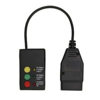 Osceak OBD čitač kodova, 16pin OBD Car SRS skener dugme za ulje Uil servis Poništite alat Inspekcijski