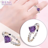 SKPABO modni prstenovi CUSE CUS 4CT cirkonski dijamanti Kameni sterling srebrni angažman vjenčani prsten