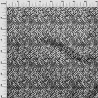 Onuone pamuk poplin siva tkanina apstraktna opterećenja priključaka ispisuje šivanje tkanine sa dvorištem