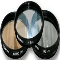 Pro leće Filteri Komplet uključuje 0. + 2. sočiva, UV, CPL, zagrijavanje, filter u boji, makronirani