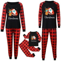 Sretan Božić Santa Loungewear Božićna porodica Usklađivanje pidžama Žene Muška djeca Sleep odjeća