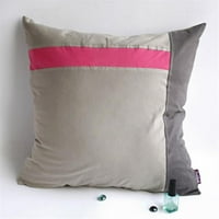 Onivativa siva demon pletena tkanina za patch radne jastuk jastuk jastuk