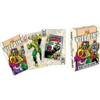 Retro Marvel Villains igraće karte, crtane filmove