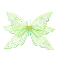 Kainuan princeza vila leptira preklopna lagana djeca prerušiti se Halloween party kostim anđeoska krila