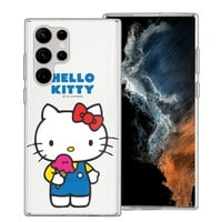 Galaxy S Ultra Case Sanrio Clear TPU meka Jelly Cover - Hello Kitty Sladoled