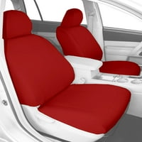 Caltend prednje kante Neoprenske poklopce sjedala za 2003 - Toyota 4Runner - TY220-02PA crveni umetak