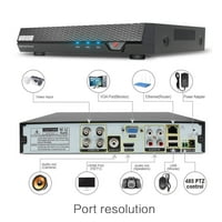 Tecbo Channel Home Security HDMI AHD video snimač DVR 2.0MP 720p IP unutarnja kamera na otvorenom 65ft